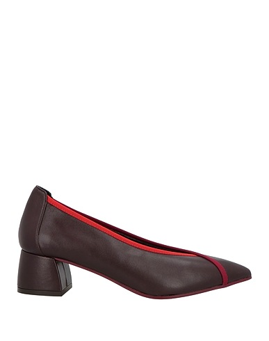 DANIELE ANCARANI Pump Burgundy Leather