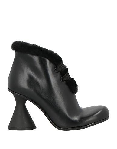 RAS Stiefelette Schwarz Leder