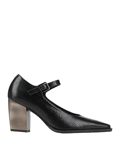 ZINDA Pump Black Leather