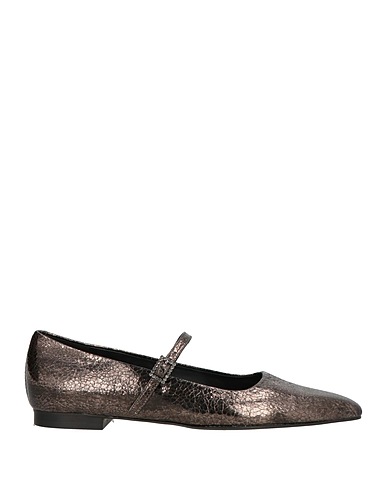 ZINDA Footwear Gunmetal Leather