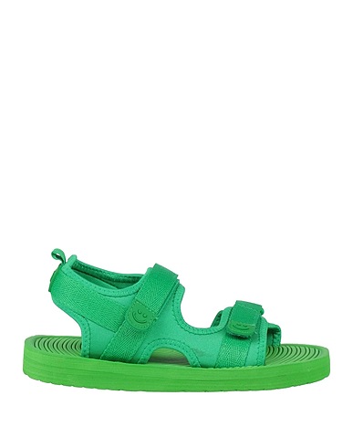 MOLO Sandals Green Textile fibres