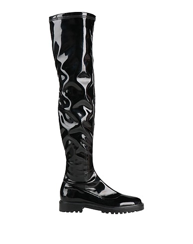 SCHUTZ Boots Black Textile fibers