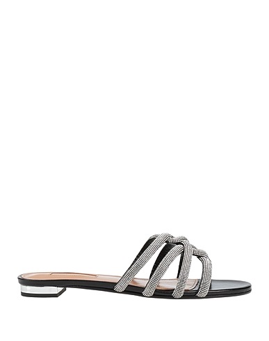 AQUAZZURA Sandalen Schwarz Leder