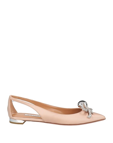 AQUAZZURA Ballet flats Textile fibres