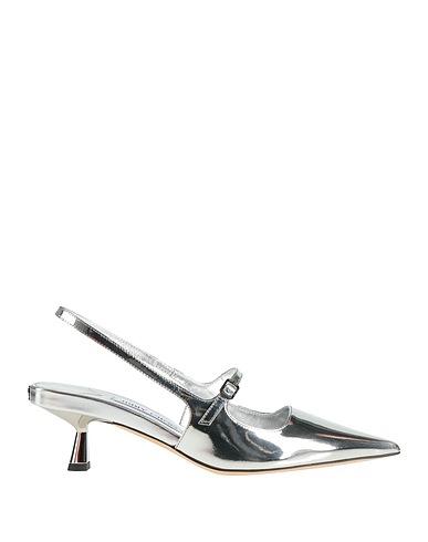 JIMMY CHOO Court Silver Leather