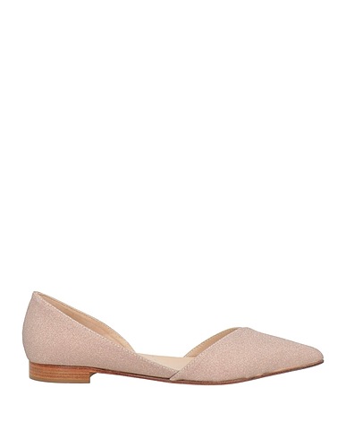 EMANUELA PASSERI Ballerines Marron clair Fibres textiles
