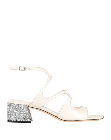JIMMY CHOO Sandals Cream Leather