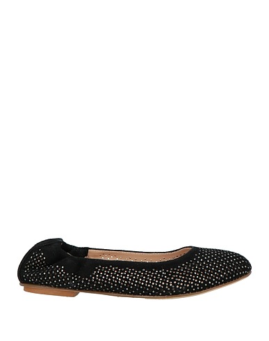 CAFèNOIR Ballet flats Black Leather