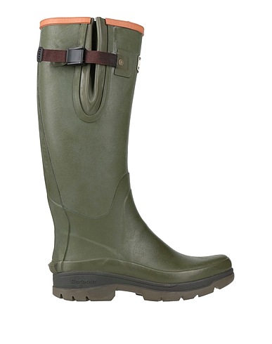 BARBOUR Ankle boot Military green Rubber