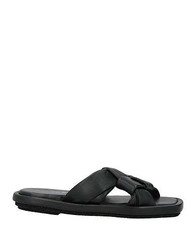 PATRIZIA BONFANTI Sandals Black Leather