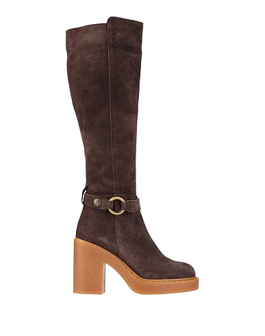 TOSCA BLU Boots Dark brown Leather