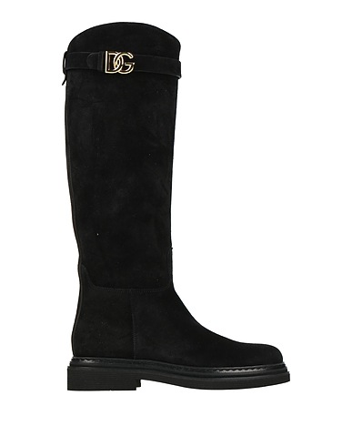 DOLCE&GABBANA Boots Black Leather