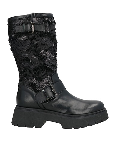 EMANUELA PASSERI Boots Black Leather