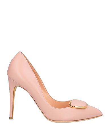 RUPERT SANDERSON Pumps Rosa Leder