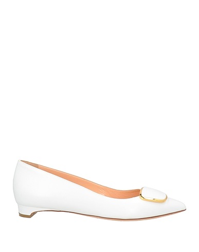 RUPERT SANDERSON Ballet flats White Calfskin
