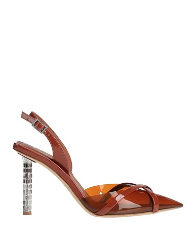 MALONE SOULIERS Pumps Lederfarben Leder, Gewebefasern