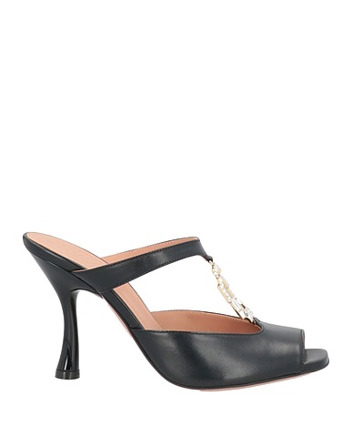 MALONE SOULIERS Sandals Black Leather