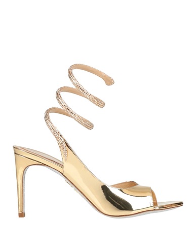 RENE' CAOVILLA Sandals Platinum Calfskin