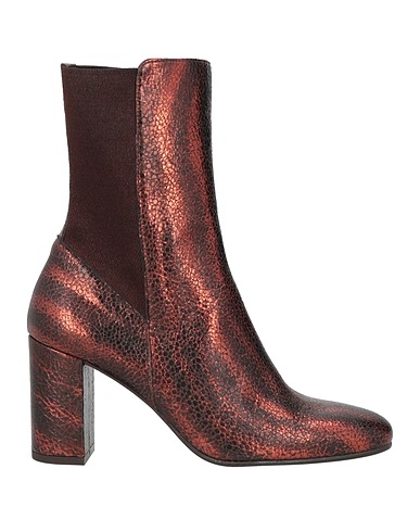 ZINDA Ankle boot Bronze Leather