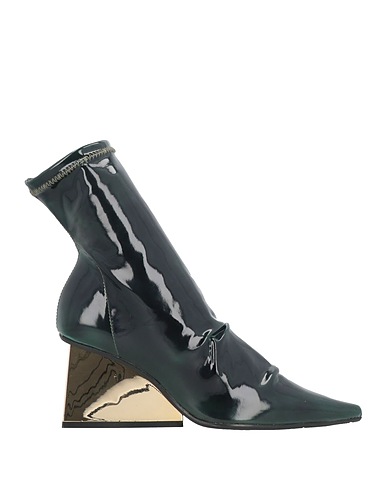RAS Ankle boot Dark green Textile fibres
