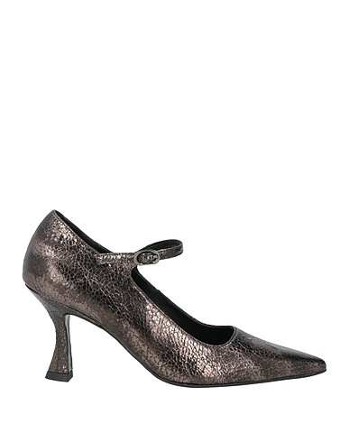 ZINDA Pump Gunmetal Leather