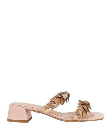 MAMEANA Sandals Bronze Textile fibres