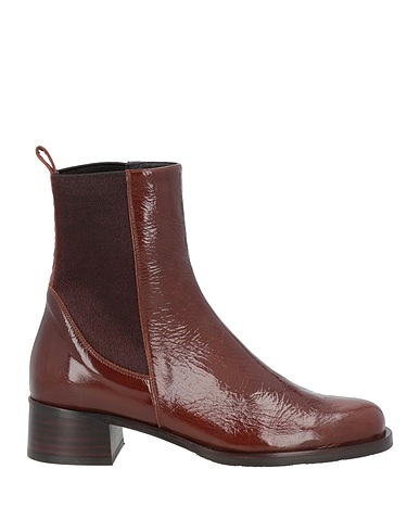ZINDA Ankle boot Brown Leather