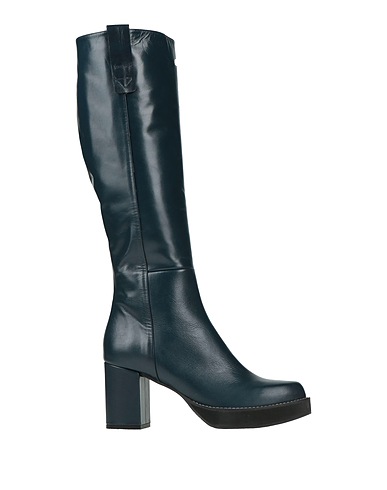 ZINDA Boots Navy Leather