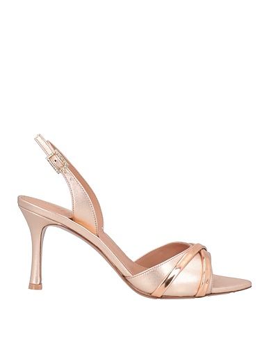MALONE SOULIERS Sandals Copper Leather