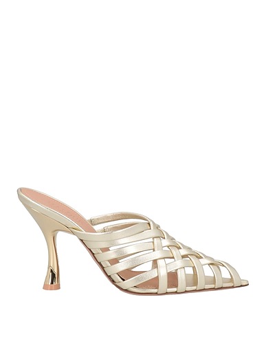 MALONE SOULIERS Sandals Platinum Leather