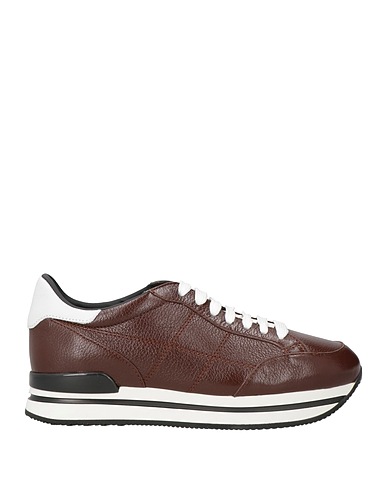 HOGAN Sneakers Chocolate brown Leather