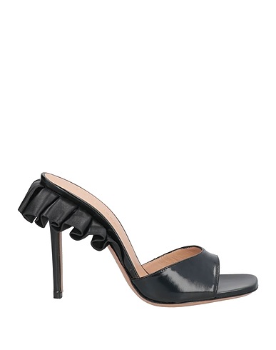 ANDREA WAZEN Sandals Black Leather
