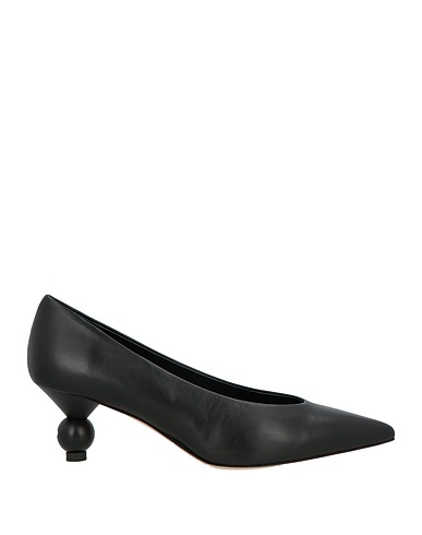 WEEKEND MAX MARA Court Black Leather