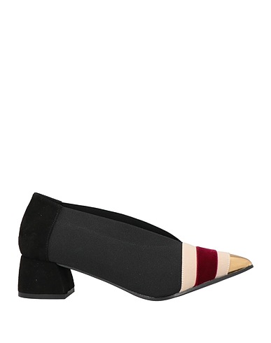 DANIELE ANCARANI Pump Black Textile fibers