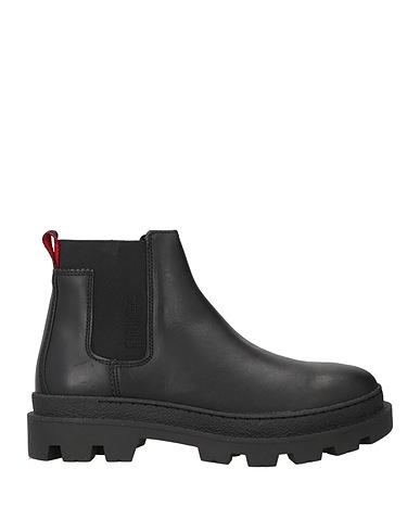 HUGO Ankle boot Black Leather