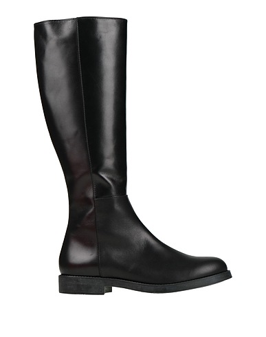 HUGO Boots Black Leather