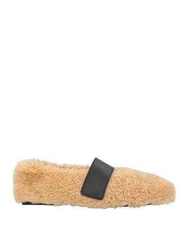 LIVIANA CONTI Ballet flats Camel Leather
