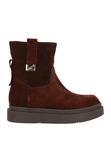 OVYÉ Ankle boot Chocolate brown Leather