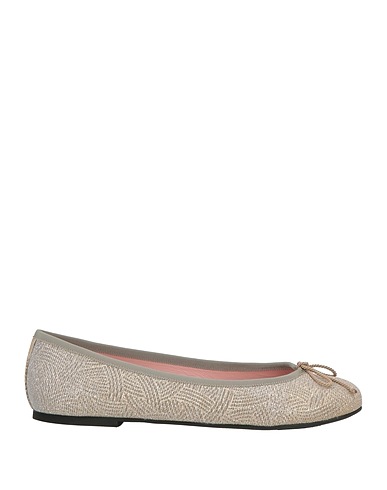 PRETTY BALLERINAS Ballet flats Platinum Textile fibers