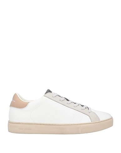 CRIME London Sneakers White Leather