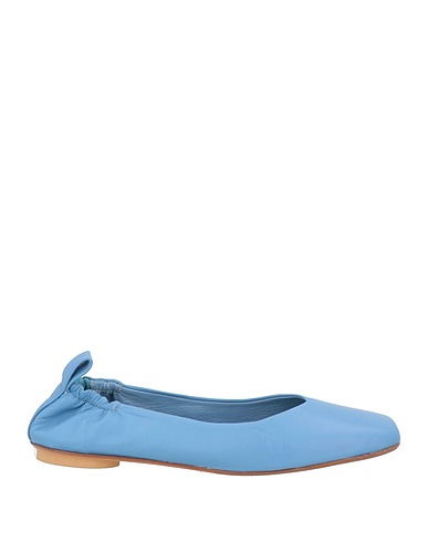 J|D JULIE DEE Ballet flats Light blue Leather