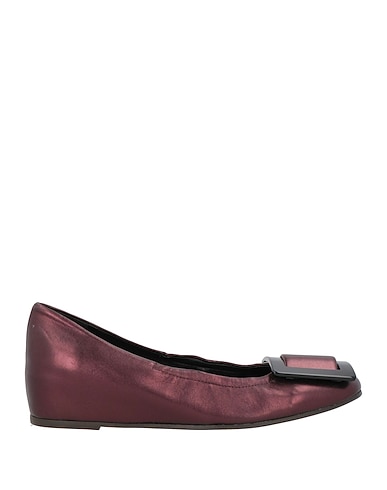 DANIELE ANCARANI Court Plum Leather