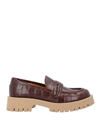 ALAMANNI Loafers Chocolate brown Leather
