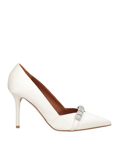 MALONE SOULIERS Court White Textile fibres