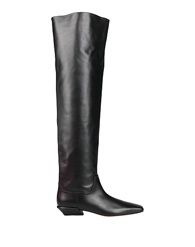 PARIS TEXAS Boots Black Calfskin