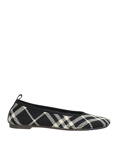 BURBERRY Ballet flats Black Textile fibers