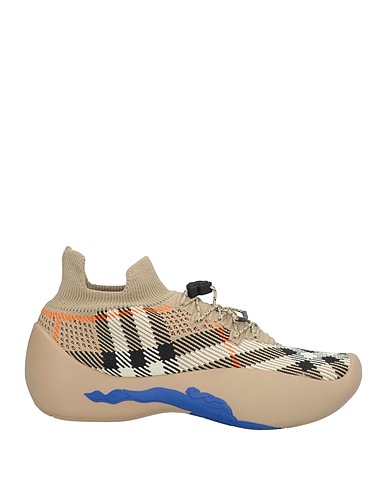 BURBERRY Sneakers Beige Textile fibers