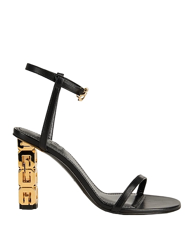 GIVENCHY Sandals Black 100% Lambskin