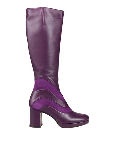 CHIE MIHARA Boots Plum Leather