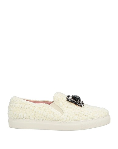 RAS Sneakers Ivory Leather, Textile fibers